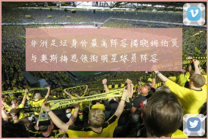 非洲足坛身价最高阵容揭晓姆伯莫与奥斯梅恩领衔明星球员阵容